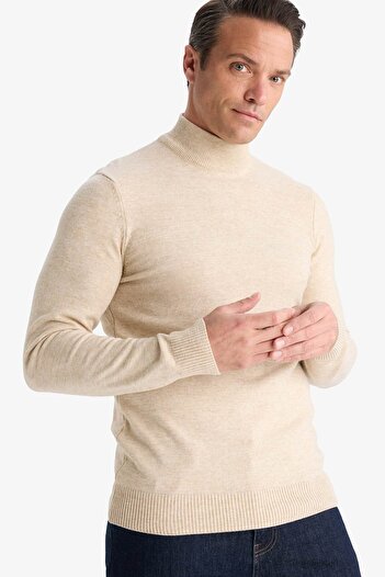 DeFacto Half Turtleneck Slim Fit Knitwear Sweater