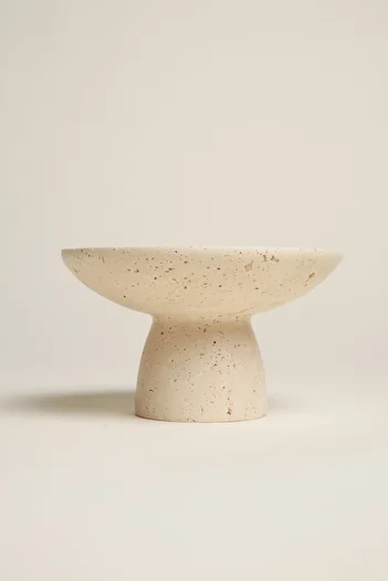 touche deco Siana Travertine Bowl