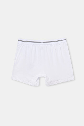 Dagi White Long Leg Modal Boxer