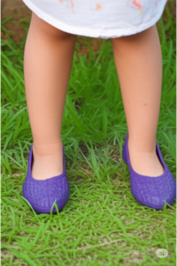 belixspor Baby Moccasin Garden and Agriculture Girls' Shoes 21-25 Purple