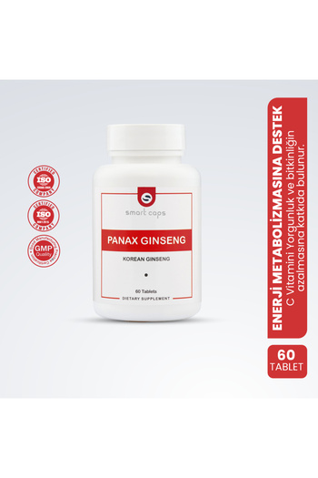 Smartcaps Panax Ginseng 60 Tablets