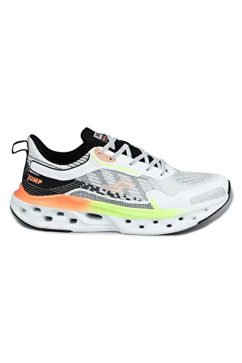 Jump 30342 White - Orange Men's Sneaker Casual Sneakers