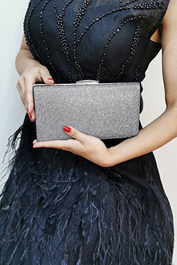 NAZART Women's Smoked Cupra Evening Dress Bag