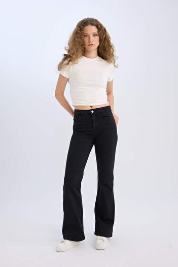 DeFacto Mia High Waist Long Jeans Pants E4626Ax25Sp