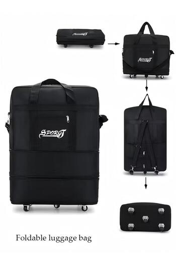 Generic Expandable Foldable Luggage Bag Suitcase