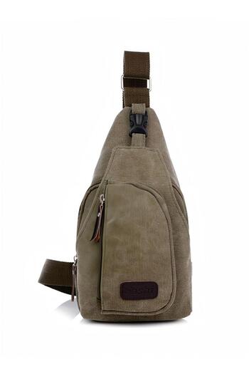 Generic Tactical Shoulder Sling Bag Small Outdoor Chest Pack Backpack for Men Traveling, Trekking, Camping,