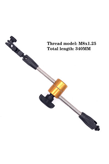 Choice 340MM-M8 10mm Dial Indicator Magnetic Base Stand - Precision Center Finder Measurement Tool for Equi