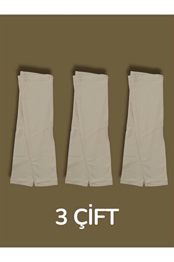 Erdenay Tekstil Combed Cotton Prayer Sleeves 3 Pairs