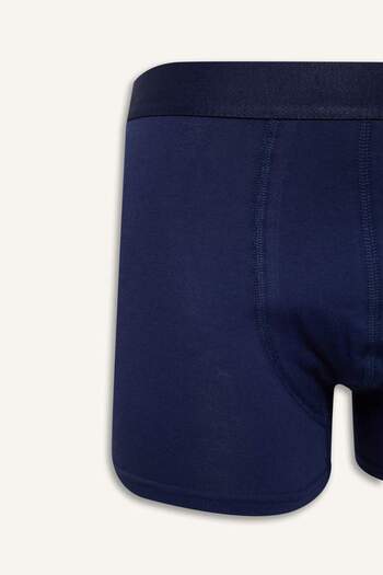 DeFacto Erkek Regular Fit Basic Düz 3'lü Boxer C3275AX24WN