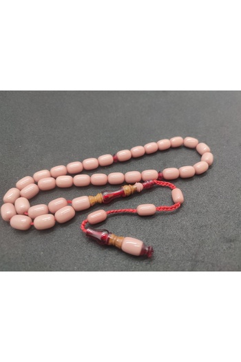 İskeçe Exclusive Emine Reşvani Master - Work Imame, Hitame, Kuka, Old Catalin Combination Crimped Amber 5203