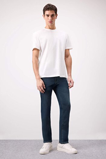 DeFacto Pedro Slim Fit - Skinny Fit κανονικό τζιν παντελόνι μέσης C5682AX24AU