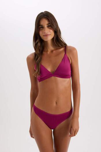 DeFacto Micro Without Pads Bra Without Cups-Fall in Love D5877Ax24Au