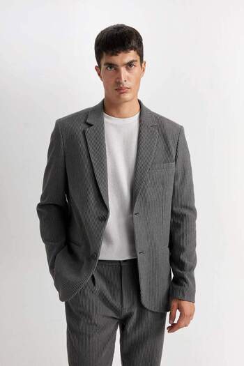 DeFacto Ceket Yaka Düğmeli Blazer Ceket D6093AX24AU