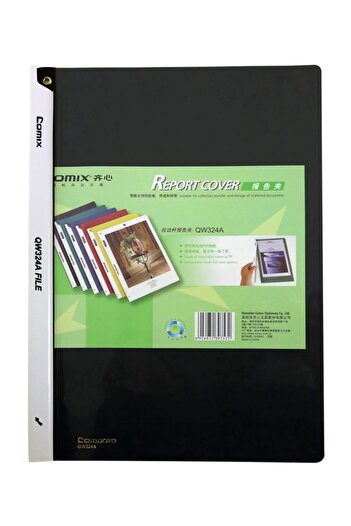 Comix Transparent Colored Compressed File Clip - Qw324a