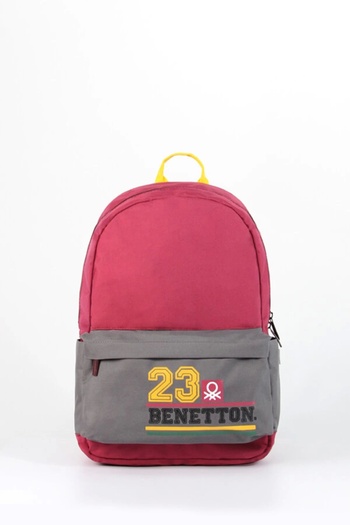 United Colors of Benetton Size 23 School Bag Red / 76014
