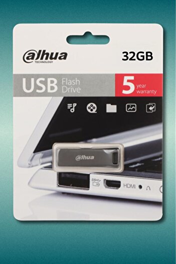 DAHUA 32gb Metal Usb Bellek U156 Titan Gri