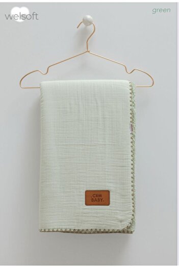 Caramell Blanket with Welsoft and Muslins Inside