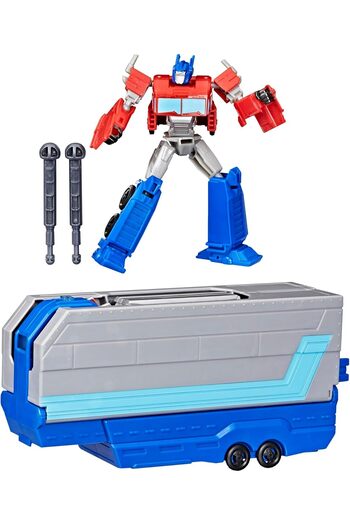 Hasbro ترانسفورمرز إيرث سبارك أوبتيموس برايم - مقطورة معركة G0750