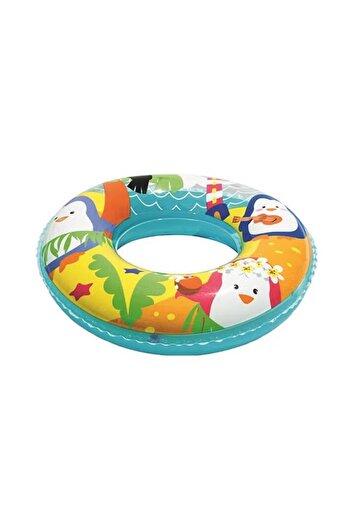 BESTWAY Inflatable Penguin Printed Swimming Ring 36113