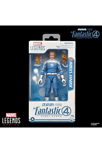 Hasbro F4 Legends Johnny Storm Figure 15-Cm G0800