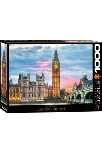 Eurographics Puzzle 1000-Pcs London Big Ben 6000-0764