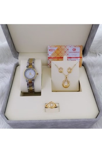 rexa Timex Women’s Dress Analog 19 mm Watch & Bracelet Set