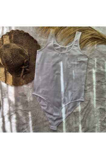 HS İÇ GİYİM 3-Pack Wide Thick Strap Hook-And-Loop Bodysuit Tank Top – Comfortable and Practical (Kota)