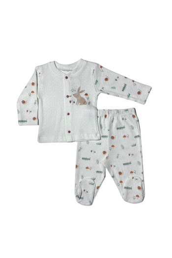 Luggi Baby Jakarli Girl's Pajama Set with Panties