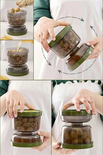 sweenhome Container for Hourglass Olive and Pickle 11,6*11,6