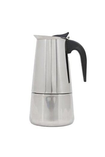 OEM Set 2 x Espressor pentru Aragaz, din Inox, Capacitate 6 Cesti, Grunberg Gr600