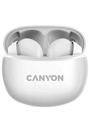 CANYON Casti True Wireless TWS-5, Bluetooth, Alb