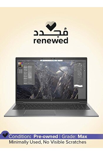 HP Pre-Owned Zbook Firefly 15 G7 15.6-inch Intel Core i7 10th Gen 16 GB 512 GB Intel HD Graphics Gray