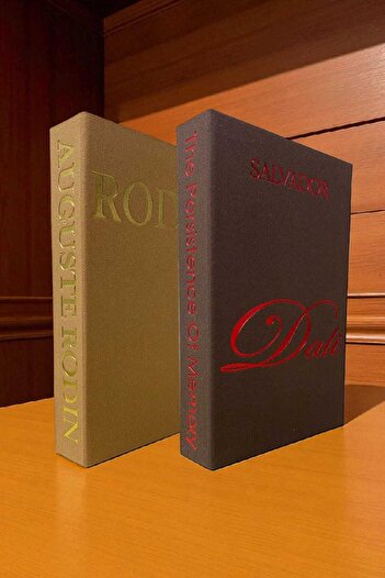 BayCazip 2-Piece Fabric Covered Book-Looking Decorative Box |   Gift & Jewelry Box