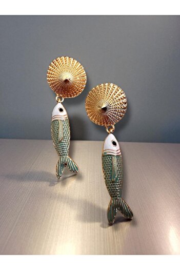 Bo Takı ve Aksesuar Fish Earrings