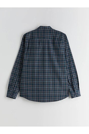 LC Waikiki Ανδρικό καρό μακρυμάνικο πουκάμισο LCWAIKIKI Classic Regular Fit (W5)
