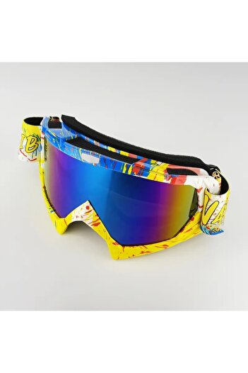 BGA Ski Goggles Uv Snowboard Snow Sports Ski Glasses Anti Fog Lens