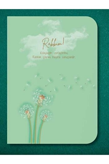 Dava Adamı Yayınları Lord, Simplify and Complicate - A5 Notebook - Green