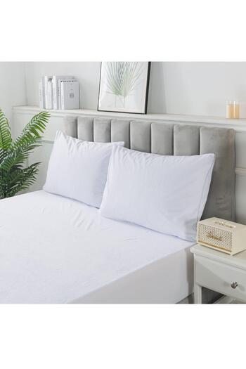 KBOX 120x200cm Mattress and Pillow Protector with a soft, breathable, and firm non-slip insulating layer