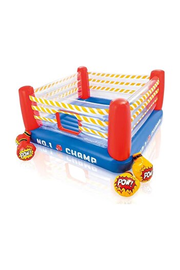 Intex Jump-O-Lene Inflatable Ring For The Fun Of Your Children With 2 Pairs Of Air Gloves 226x226x110cm