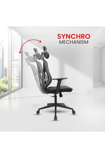 SPEARPC SC-101 SWIVEL OFFICE CHAIR HIGH BACK