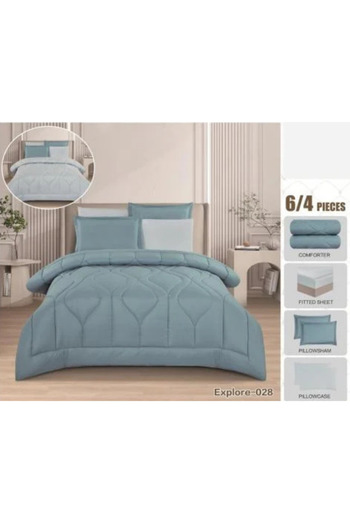 Generic 6-Piece Soft Summer Microfiber Quilt