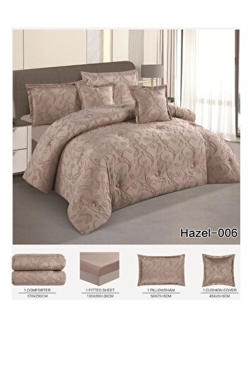 smart home Premium bedspread made of 100% microfiber, double-filled duvet cover set, 4-piece set, 230x170cm