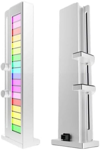 SPEARPC ARGB 19 Lens Graphics Card Support Bracket - Silver Color