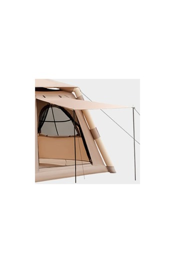 Outdoor Pro Camping Tent with Inflatable Mattress - Waterproof for 2-4 People
