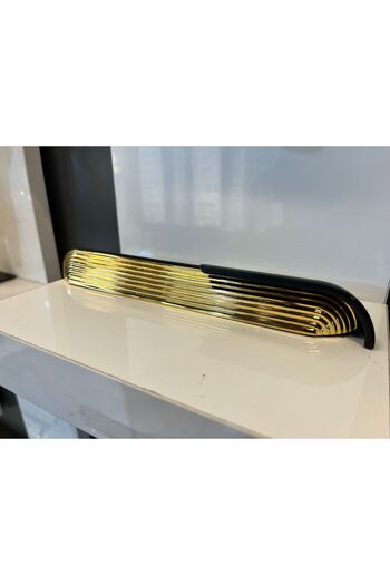 Emaks Juliet Metal Handle 96mm Gold Black Cabinet Cover Modern Drawer Furniture Tv Unit Bedside Table Cloakroom