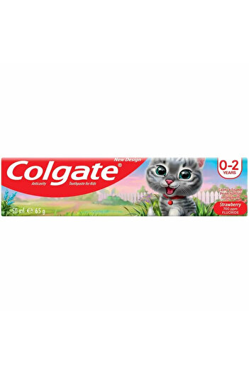 Colgate Anti-Cavity Toothpaste for Kids with Strawberry Flavor - 50ml
