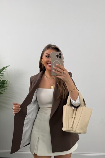 Lady Pixie Γυναικείο μπουφάν με διπλωμένο μανίκι