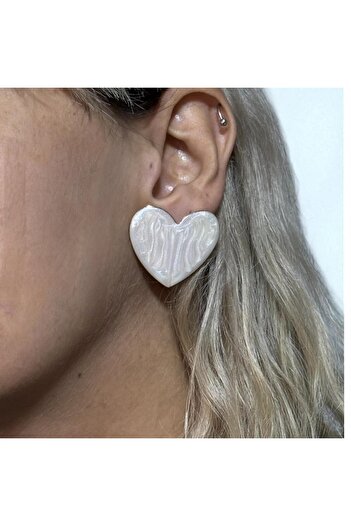 JEWELRY PURPLE HEART EARRINGS
