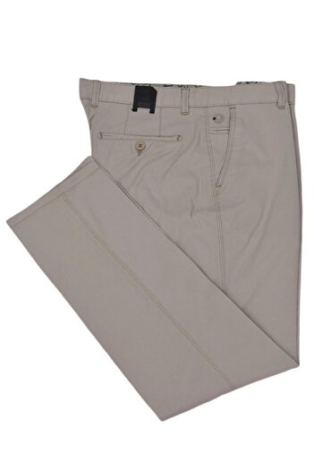 LAVETTO Men's Canvas Summer Trousers Classic 1238 Bgl-St04758