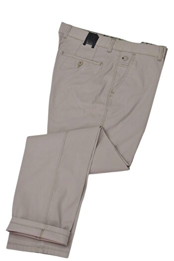 LAVETTO Men's Canvas Summer Trousers Classic 1238 Bgl-St04758